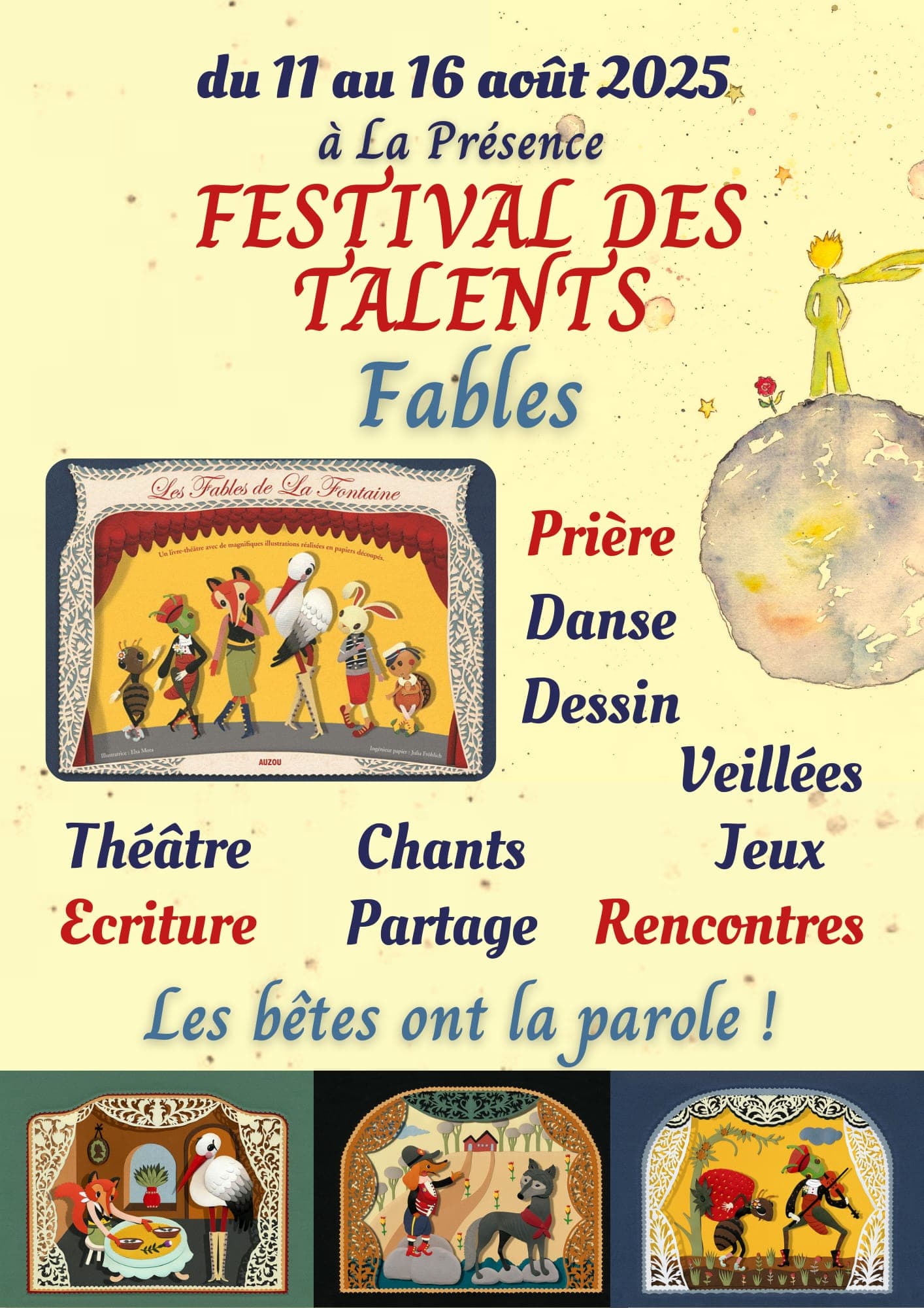 Festival des talents 2025 au village Saint-Joseph !